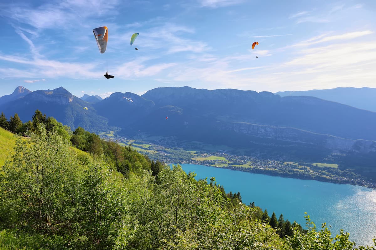 Baptême en parapente